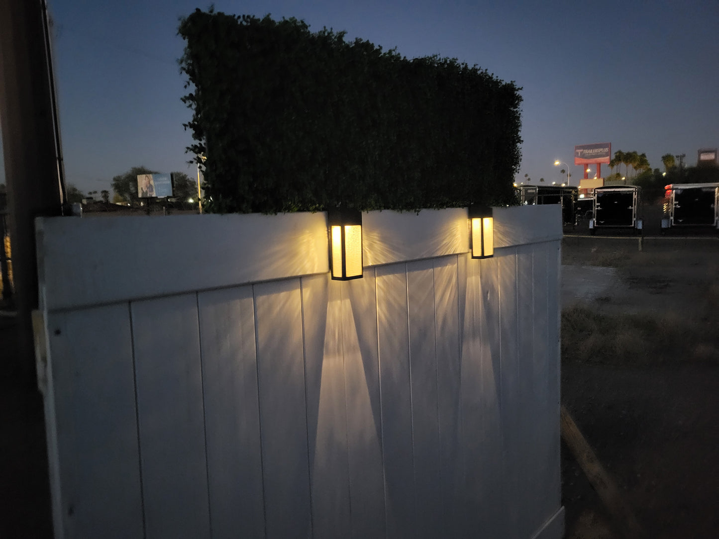 Haven Hedges Privacy System for Vinyl Fences (4 Panel Package)