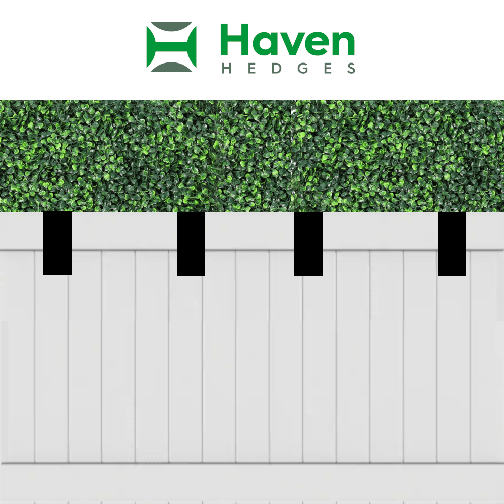 Haven Hedges Privacy System for Vinyl Fences (4 Panel Package)