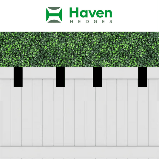 Haven Hedges Privacy System for Vinyl Fences (4 Panel Package)