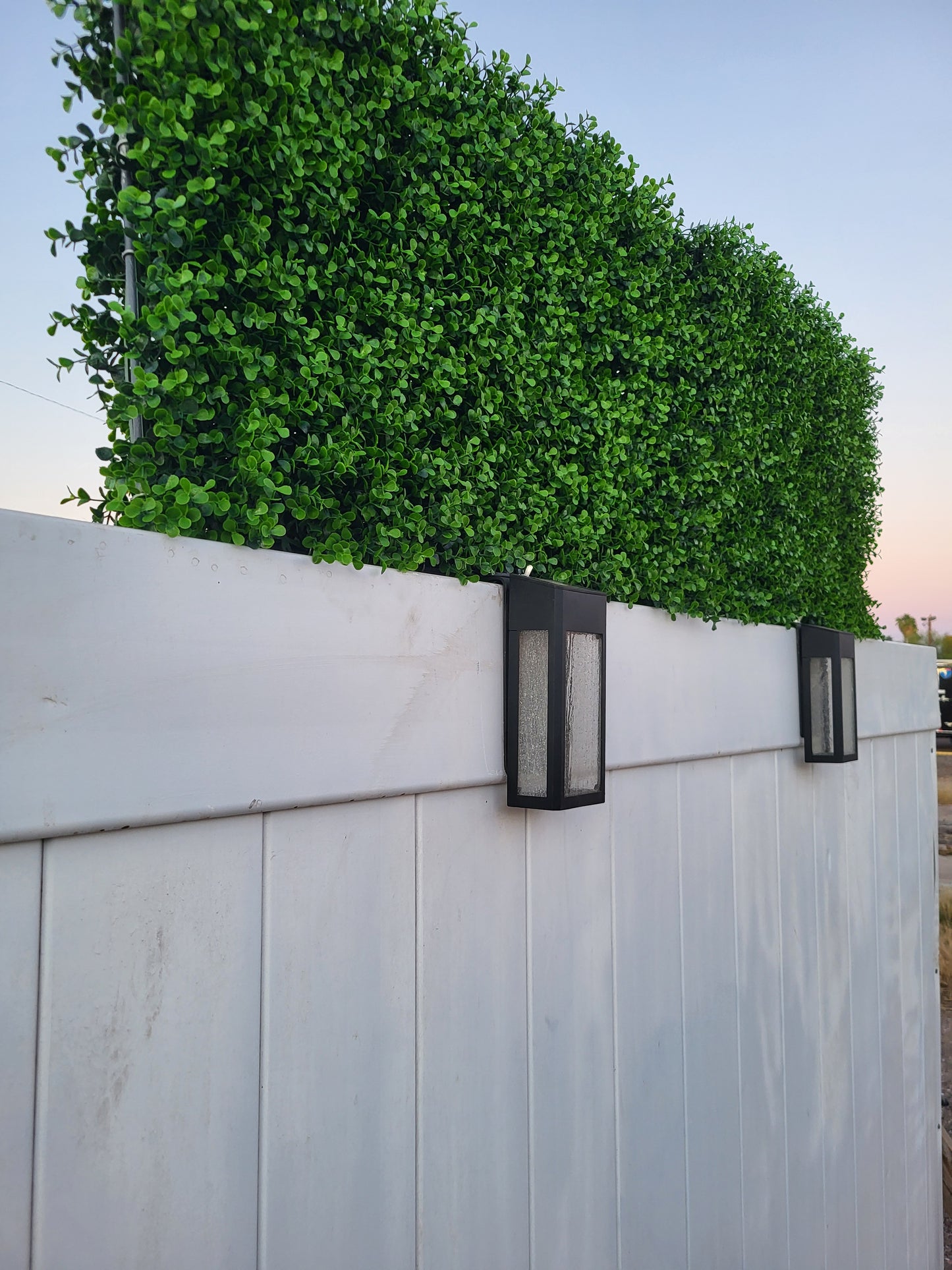Haven Hedges Privacy System for Vinyl Fences (4 Panel Package)